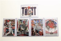 Lot of Mike Trout baseball cards