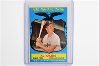 1959 Topps Al Kaline baseball card