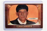 1955 Bowman Lonnie Warneke baseball card