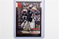 2002 Bowman Tom Brady football card