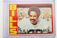1972 OJ Simpson football card