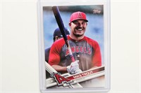2017 Topps Mike Trout short print