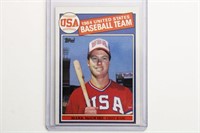 1985 Topps Mark McGwire rookie card