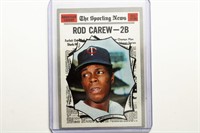 1970 Topps Rod Carew baseball card