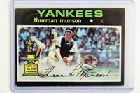 1971 Topps Thurman Munson baseball card