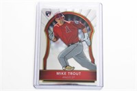 2011 Topps Finest Mike Trout ROOKIE CARD