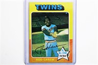 1975 Topps Rod Carew baseball card