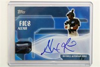 2005 Topps Alex Rios autographed card