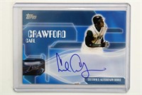 2005 Topps Carl Crawford autographed card