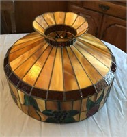 20" Stained Glass Ceiling Light Shade