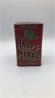 Haupt-Mann's Tobacco Tin