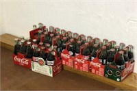 9 Vintage Coca Cola Bottle Sets FULL