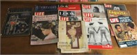 1930-60s Esquire, Life, etc Magazines Lot