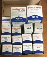 15pc NOS Purolator Oil Filters Lot