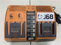RIDGID Dual Charger (Tested, Works)