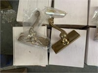 72 Solid Brass Twin Lever Ergonomic Door Handles