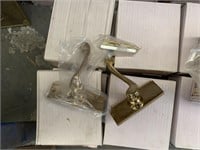 71 Solid Brass Twin Lever Ergonomic Door Handles
