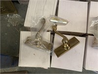 84 Solid Brass Twin Lever Ergonomic Door Handles