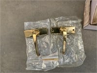 68 Solid Brass Twin Lever Ergonomic Door Handles