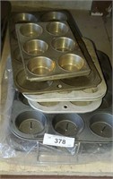 Lot of cupcake  pans