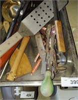 Lot of utensils