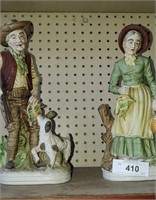 Vintage Hunting and Gathering Figurines