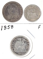 19th Century Coin Lot