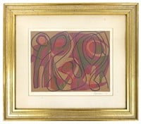 Franklin (?) Abstract Art- 1960's