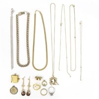 Fashion, Gold Filled, & Sterling Jewelry Lot