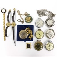 Assortment Of Vintage Stopwatches & Timepieces