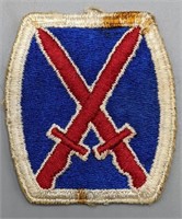 WWII 10th Mountain Division Shoulder Patch