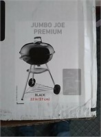 New in unopened box weber grill 22" Jumbo Joe