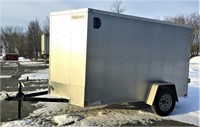 2018 6'x10' Haulmark V-Nose Cargo Trailer