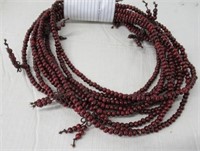 (10) Strands of Sandalwood Prayer Beads.