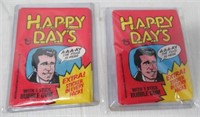 (2) Lot of 1976 Topps Happy Days Wax Packs Still