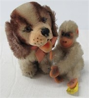 (2) Vintage Steiff Original Miniature Plush