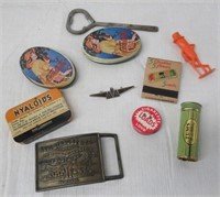 Vintage Name Brand Collectible Items Featuring