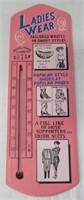 Vintage Ladies Underwear Wooden Advertising