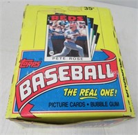 1986 Topps Baseball Complete Unopened Wax Box.