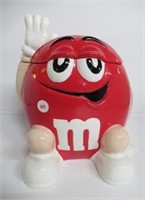 Red M & M Cookie Jar.