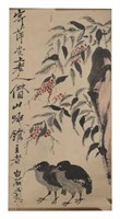 Chinese Painting of Birds, attrib. Qi Baishi