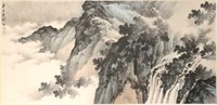 Chinese Landscape Painting by Liu Yong