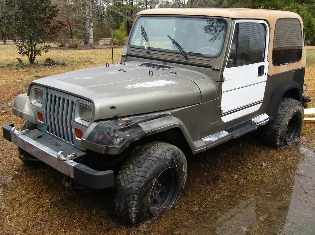 Jeep & Trailer Being Re-Sold Non Paying Bidder #222