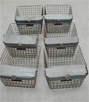 6 wire locker baskets - American Wire Form Co NJ