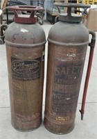 2 Copper fire extinguishers - Phomene & Safety