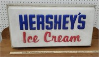 Hershey's ice cream sign - needs cleaning.  it's