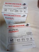 Winchester 12 g super target (2 boxes) 50rd total