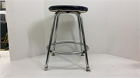 Small stool. Measures 17 inches tall, 12 inches