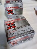 Winchester 20g high brass 50rd total (2 boxes)