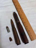 Various old bullets/ammunition